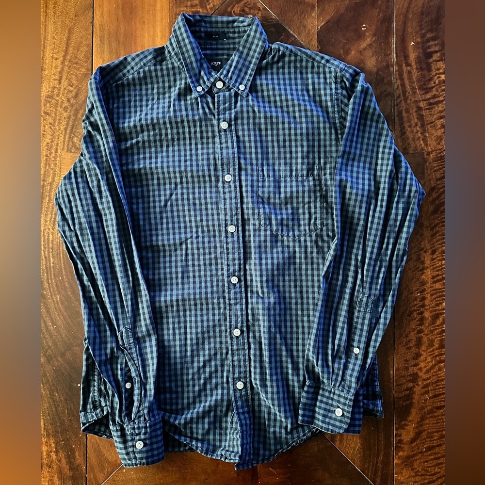 J Crew Casual Button Down Shirt